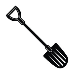 Shovel Silhouette Icon
