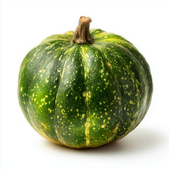 kabocha squash on white background