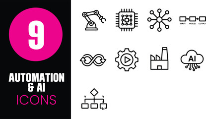 Automation & AI Icons