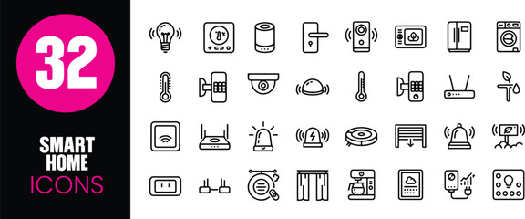 Smart Home Icons