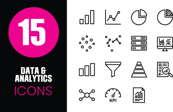 Data & Analytics Icons