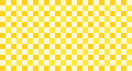 Background of pastel yellow plaid pattern