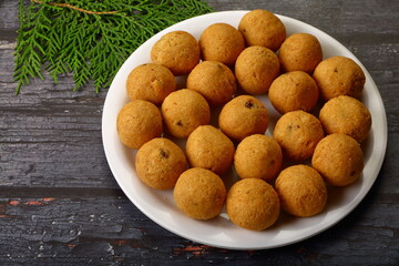 Homemade delicious Kachori - Indian snack food. 