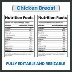 Chicken Breast Raw Meat Clipart