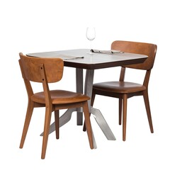 Small Square Dining Table with Chairs.