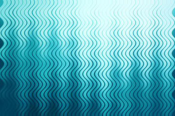 Illustration of a mesmerizing display of teal waves cascading across the canvas, creating a soothing and dynamic visual experience with its undulating patterns and vibrant hues