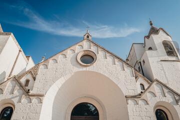 Old iconic Trullo Church in Alberobello