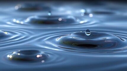 Water drop impact