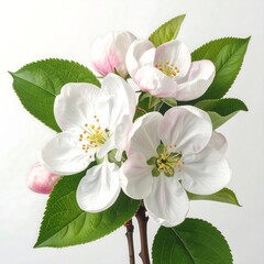 Naklejka premium Blossoming apple tree