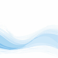 Sanfte Wellenlinien