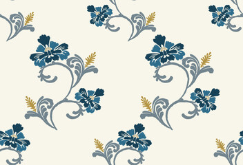 This elegant design showcases a unique ikat style that blends traditional charm with modern aesthetics. The ikat pattern features a seamless flow, making it perfect as seamless ikat for fabric and sur