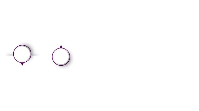 5-step animated infographic featuring smooth transitions&mdash;perfect for presenting workflows, business plans, or sequential processes.