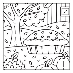 Thanksgiving Coloring Pages – Cute and Easy Holiday Designs with Turkeys, Pumpkins, Fall Leaves, and Harvest Scenes for Kids and Adults