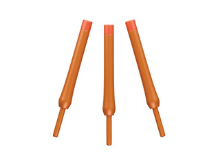 incense stick icon 3d illustration render
