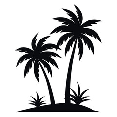 Obraz premium Minimalist black and white abstract geometric illustration