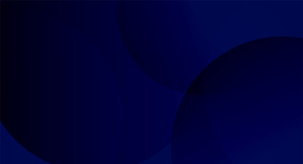 Abstract glowing circle lines on dark blue background. Geometric stripe line art design.