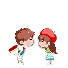 This delightful cartoon pattern is a vibrant expression of love, filled with childlike wonder and warmth. Designed with a playful and unique love language,it brings smiles. creating stickers, fabric 