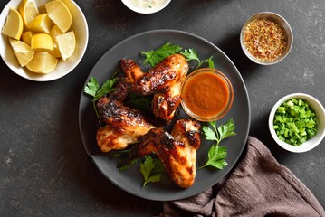 Bbq chicken wings