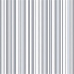 Obraz premium Seamless Vertical Gray and White Striped Pattern Background Design.