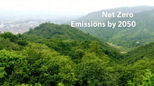 Green forest environment net zero