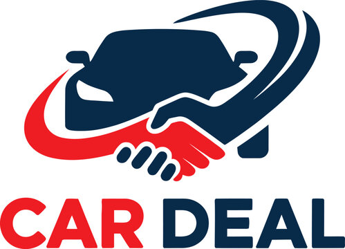 Car dealership logo symbolizing trust and partnership with automotive business