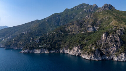 Obraz premium Positano, Campania, Italy, Amalfi Coast