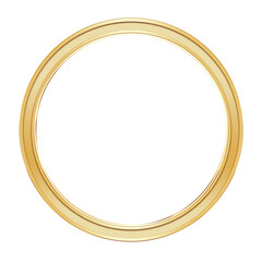 Obraz premium oval gold frame