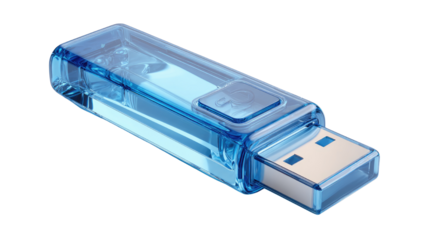 USB flash memory stick portable data storage device for computer backup transfer and files isolated on white background