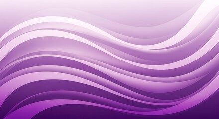 Purple and White Wavy Background Design.