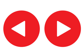 black and blue button music play button set. Play button icon set. Start symbol vector illustration isolated background. © Daishin
