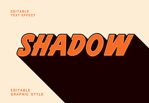 Retro Long Shadow Text Effect