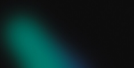 blue green black  abstract gradient background, grain texture effect dark vibrant color flow wave on backdrop.