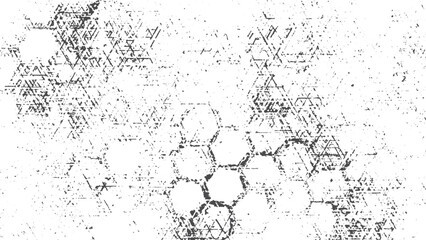 Distressed overlay texture background with abstract halftone grunge effect. Halftone abstract pattern dot texture with vintage grunge overlay background. 