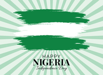 independence day of nigeria poster design