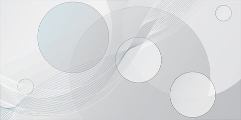 White background with abstract design vector