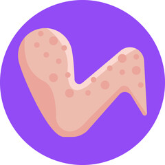 Raw chicken wings ready for sale or preparation.