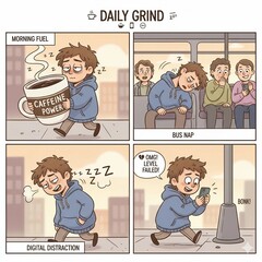 set of cartoon characters