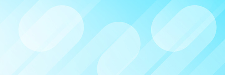 Minimalist banner background, pastel colorful, Light Blue gradations. Circle effect style geometric, abstract background. suit for bussines banner,simple design,