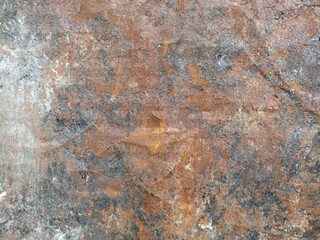 Rusted Metal Surface with Corrosion Texture. Close-up of rusty corroded metal with rough texture and weathered colors, ideal for industrial or grunge backgrounds