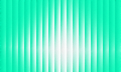 Obraz premium Fractal Glass Effect – Abstract Vertical Green and White Gradient Stripes with Glowing Symmetry for Branding, Visual Effects, Banner, Poster, Header, Wallpaper. Vibrant Digital Art with Copy Space