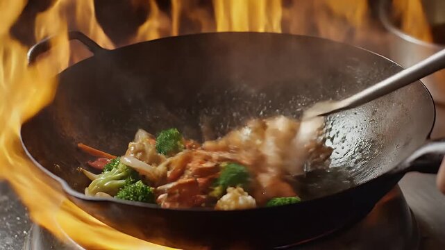 Stir-fried Delights A Culinary Flame-Kissed Experience