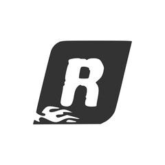 Modern Letter R Logo Design | Stylish Alphabet R Vector Branding
