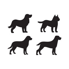 Dog Silhouette  Dog Cut Files  Dog SVG