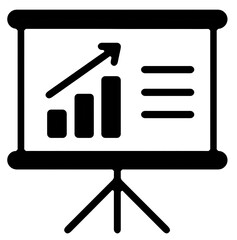 presentation board icon