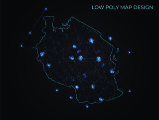 abstract digital networking connectivity vector map design	