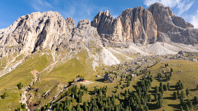 Sandro Pertini hut in Dolomites
