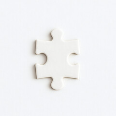 Obraz premium Puzzle Piece Symbol of Solution