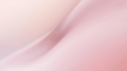 Fototapeta premium Soft, flowing pastel pink fabric with gentle curves and subtle light reflections.