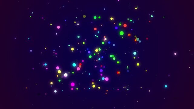 circle boll video animation, boll glow 4k animation