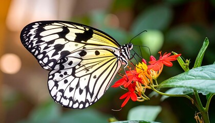 Close-up of a butterfly on a flower (1)